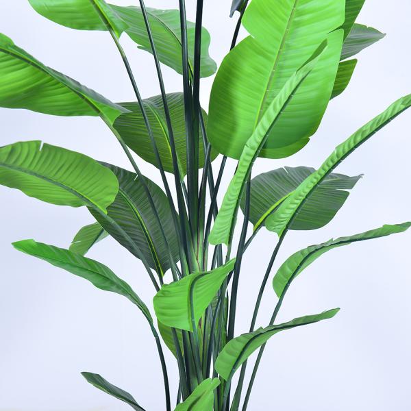 Wholesale Artificial Plants Palm Tree & Birds of Paradise - Model K Traveler's Palm 5.2ft-8.2ft | Haihong Factory Direct | Large Tropical Artificial