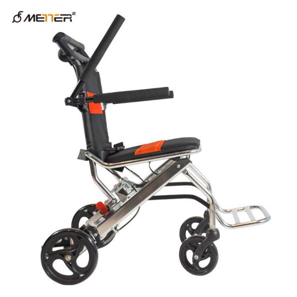 Buy Attendant Lightweight Manual Wheelchair With Foldable Backrest at wholesale prices