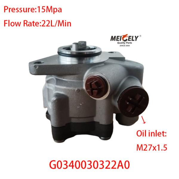 Buy Hot Sale G0340030322A0 Foton Auto Parts Steering Vane Pump at wholesale prices