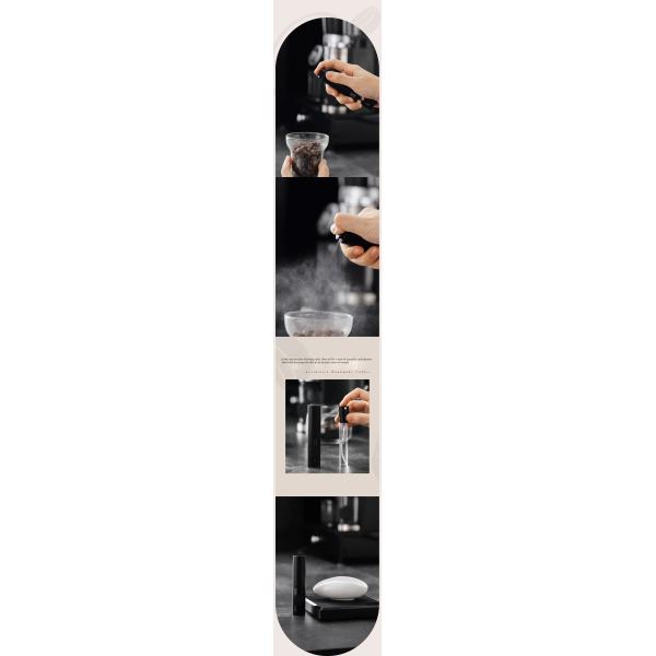 Coffee Electric Milk Frother Flatware Type none 10ml Mini Portable Coffee Bean Powder