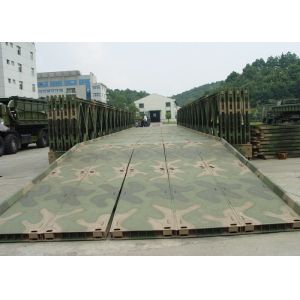 China Steel Structure 3.15m Bailey Truss Bridge High Strength on sale
