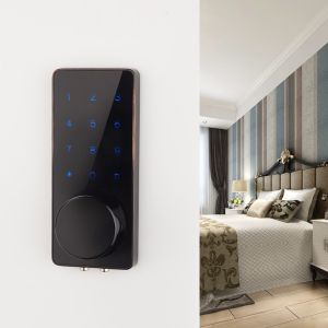 Bluetooth Electronic Keyless Touchscreen Smartphone Remote Authorization Door