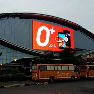 Innovation Outdoor Fixed Led Display , High Resolution Led Curtain Display