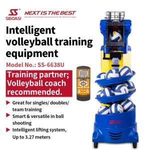 160W 30 Pcs Volleyball Shooting Machine Volleyball Attack Machine Adjustable