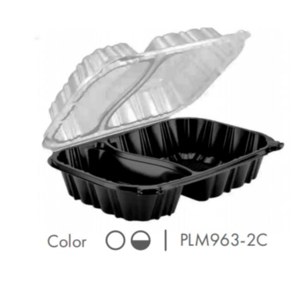 Transparent/ Black Transparent Disposable Food Box Microwave Safe Feature,PP