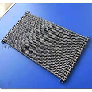 Stainless Steel Roller Chain Driven Conveyor Belt for Food Industry