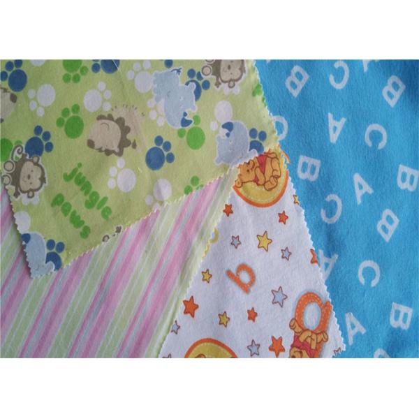 Buy Fire Resistant Printed Cotton Flannel Material Double Sided Twill Style at wholesale prices