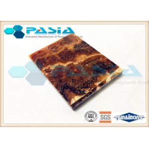 Moisture Proof Aluminum Honeycomb Ceiling Tiles , Lightweight Panel Board