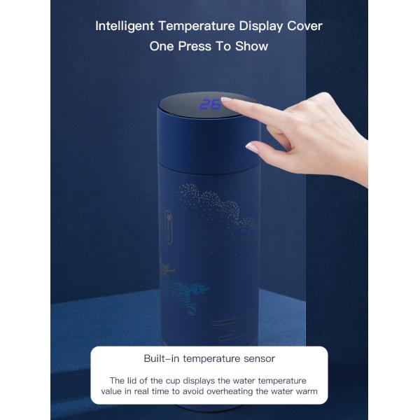 Smart Thermos Digital Stainless Steel Coffee Thermal Mugs Intelligent Insulation Cups Water Bottle With Led Temperature Display