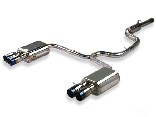 TORICH Aluminized Weded Car Muffler Exhaust System Pipe