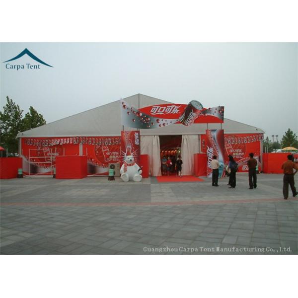 Aluminum PVC Fabric Custom Canopy Tents UV Resistant For Exhibition