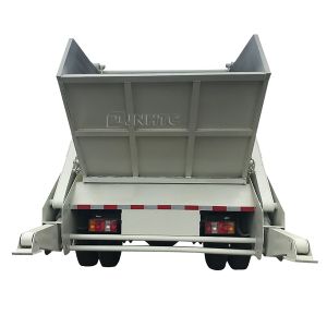 Hydraulic Swing Arm Light Small Garbage Truck 4x2 3m3 5m3 Container