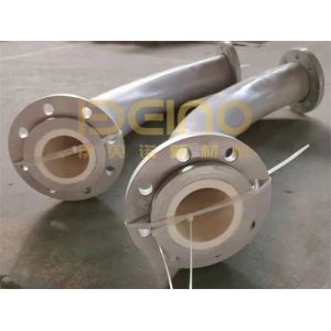 10mm Wear Resistant Ceramic Pipe Abrasion Resistance Alumina Ceramic Pipe