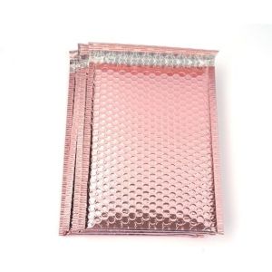 ODM Reusable Shipping Packaging Aluminized Film Metallic Bubble Mailer