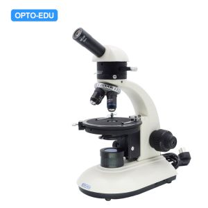 OPTO-EDU A15.2604 Polarizing Microscope, Monocular, Achromatic