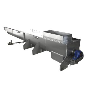 Wesew Auger Conveyor With Customizable Screw Flight For Material Handling