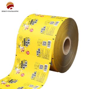 Bopp/Pe Matt Shiny Finish Roll Stock Film Packaging Customizable