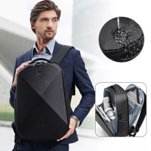 EVA Hard Shell Computer Modern Laptop Backpack 22L Business Use