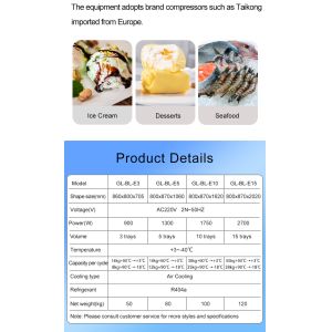 Commercial Hotel Refrigeration Equipment With R-404A Cooling