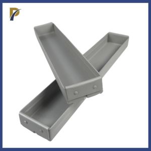 Riveted Molybdenum Boat Non-Perforated Type for High Temperature Welding in Box