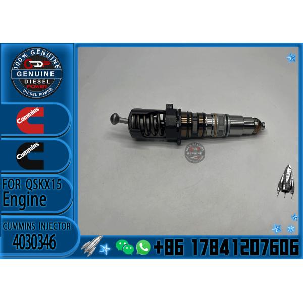 Construction Machinery Parts Fuel Injector For QSKX15 Diesel 1764365 4030346 4088660 4954434 For CUMMINS Diesel Engine