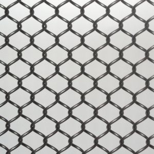 Square Decorative Cloth Mesh Enhancing Project with Plain Weave