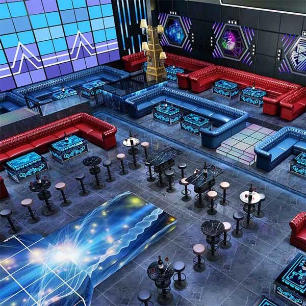 Marble Outdoor Bistro Bar Tables And Chairs 140cm 150cm 160cm Night Bar KTV Music