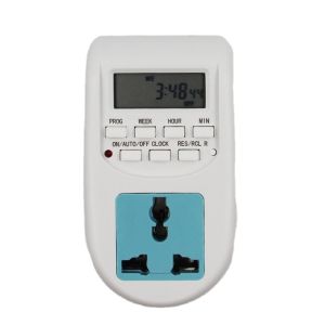 Quality AL-06 AC 220V -240V EU Plug Energy-saving digital programming electrical plug socket timer for sale
