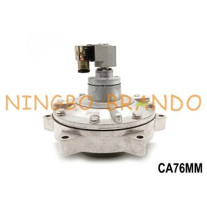 CA76MM 3'' Pulse Jet Valve Full Immersion AC110V AC220V DC24V