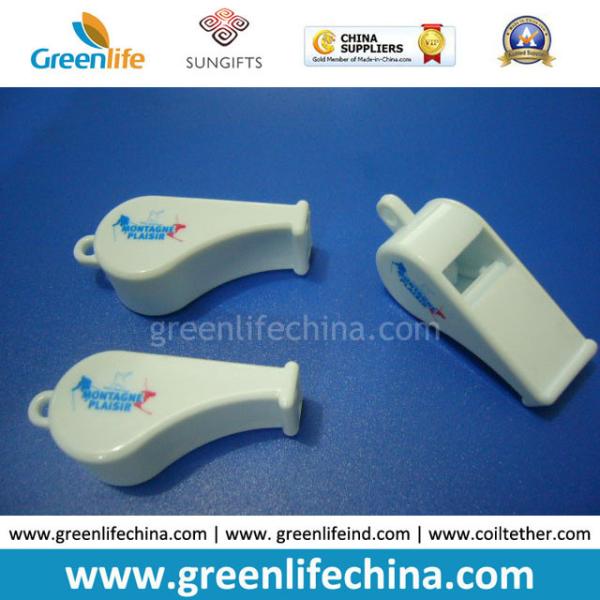 Buy Office Promotional Gift Solid White Lifesaving Customized Printing Whistle at wholesale prices