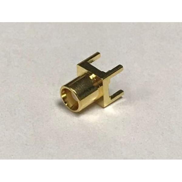 Buy RF MCX Connector female gold plated vertical PCB Mount for antenna, WIFI and Bluetooth at wholesale prices