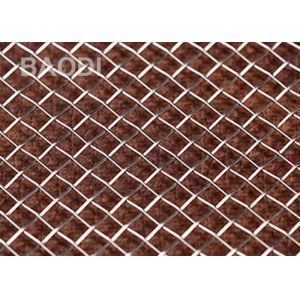 China Mining Screen 304L Steel Crimped Wire Mesh Square Woven on sale