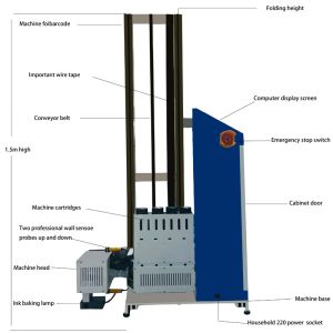 Automatic Dx7 Tx800 1600 3200 Head Wallpen Vertical Printing Wall Printer