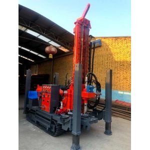 Fully Hydraulic 200m Drill Rig Machines With Crawler Chassis