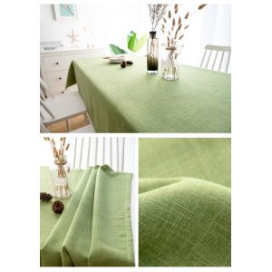 Home Restaurant Polyester Tablecloth With Customized Logo