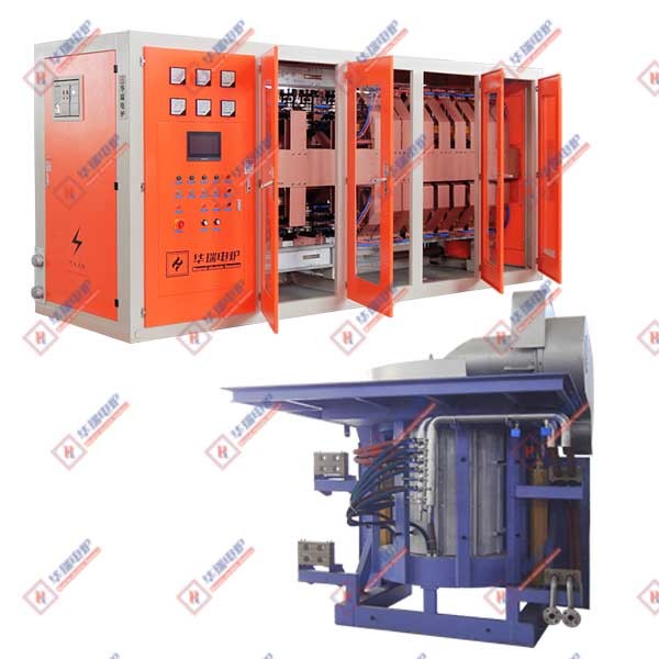 Safety Low Maintenance Medium Frequency Furnace Power / Induction Furnace Power