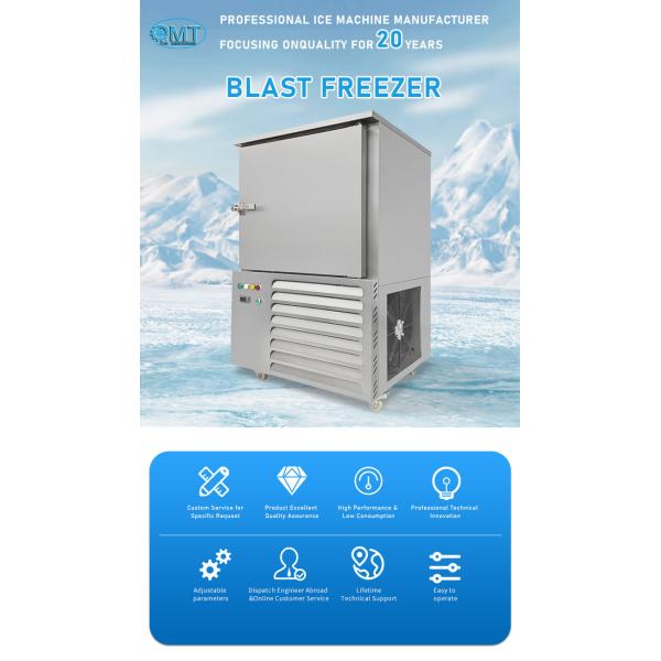 Stainless Steel Portable Cold Plate Freezer Stable Operation Rust Resistance