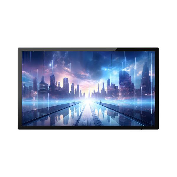 Buy Aluminum Profile Frame glass Panel Wall Mounted Advertising Screen for High Contrast Ratio of 5000 1 at wholesale prices