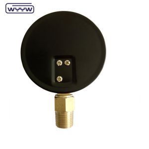 WYYW 100mm iron case MS bottom connection manometer 16bar