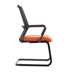 Modern Conference Reception Room Chair / Ergonomic Mid Back Office Chairs For