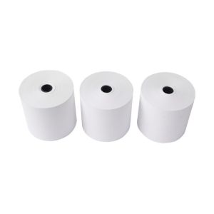 80g 17mm Plastic Core 35gsm Thermal Paper Rolls 57x40
