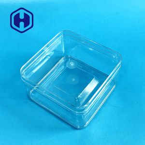 109mm Wide 350ml Plastic Display Box Desserts Food Packaging