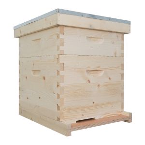 Unassembled Fir 24mm Thickness Dadant Beehive 17cm Height