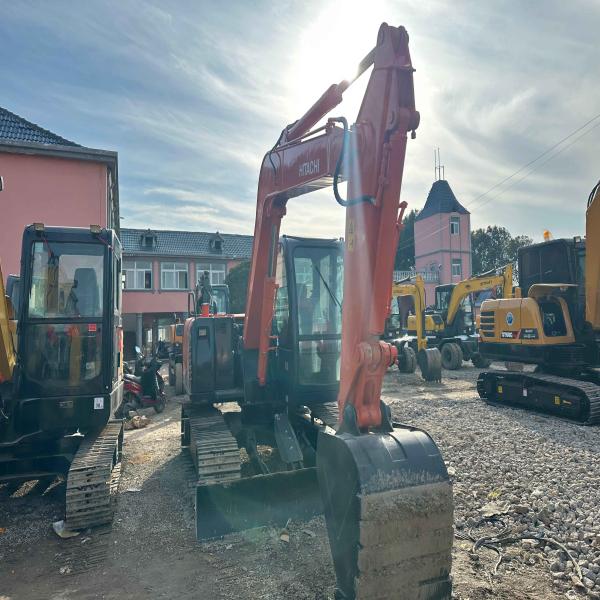 Buy Used Mini Excavator Hitachi ZX70 Secondhand 7t Original Crawler Tracked Digger at wholesale prices