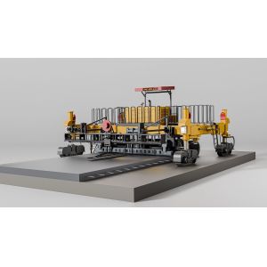 Cost-Effective Pavement Cement Concrete Slipform Paver - Automatic Leveling