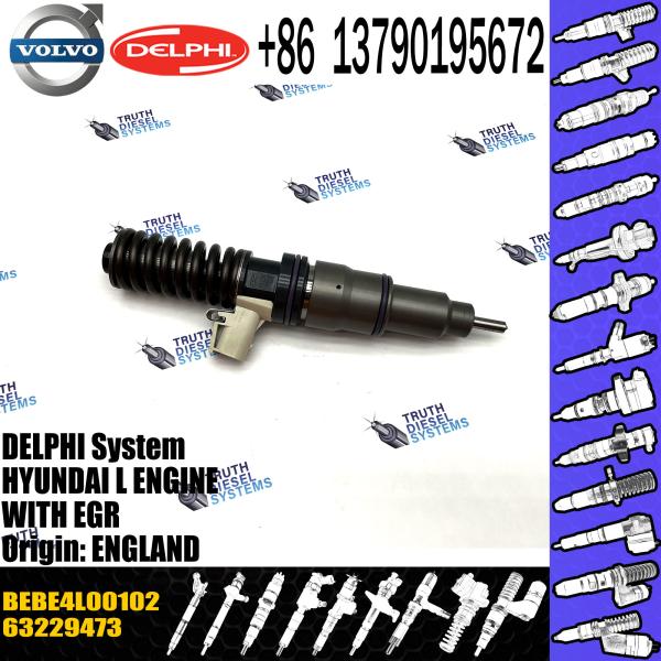 Buy BEBE4L00001 DELPHI Fuel Injector Diesel Unit BEBE4L00002 BEBE4L00102 33800-84700 at wholesale prices