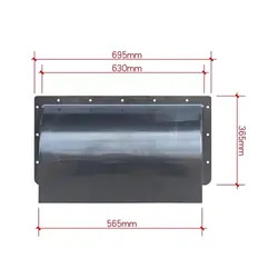 Animal Breeding Poultry Ventilation Window PP Rain Shield Air Circulation System