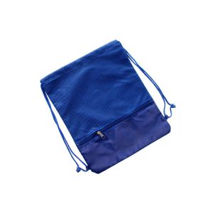 Polyester Mesh Cinch Sack Bag Custom Drawstring Backpack 30cm*35cm
