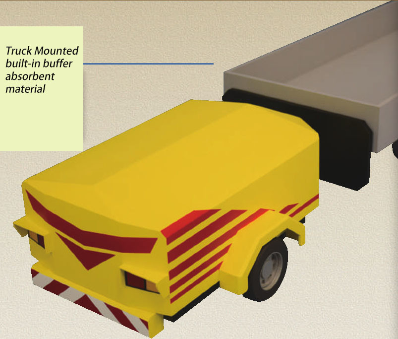 Quality Anti Collision 700kg Highway Crash Attenuator for sale