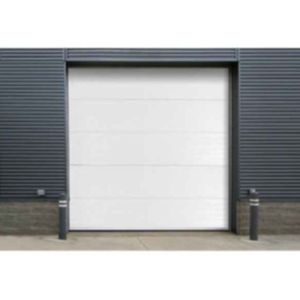 Powder Coated Insulation Sectional Overhead Doors With Polyurethane Foam Thermal
